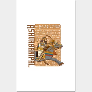 King Ashurbanipal Posters and Art